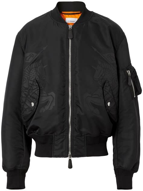 burberry equestrian bomber jacket